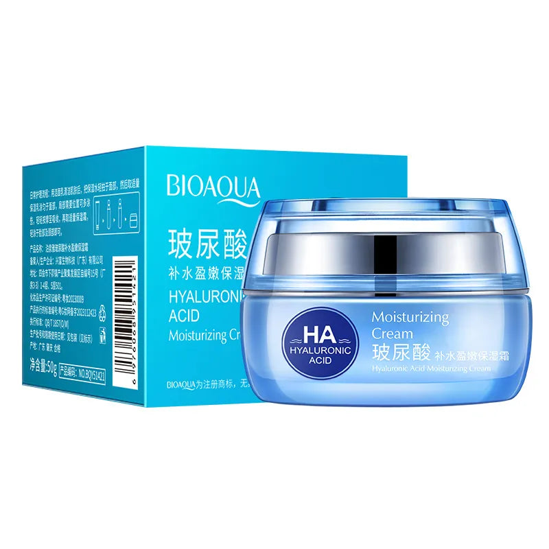 Boquan Ya Hyaluronic Acid Hydrating Moisturizing Cream Skin Care Nourishing