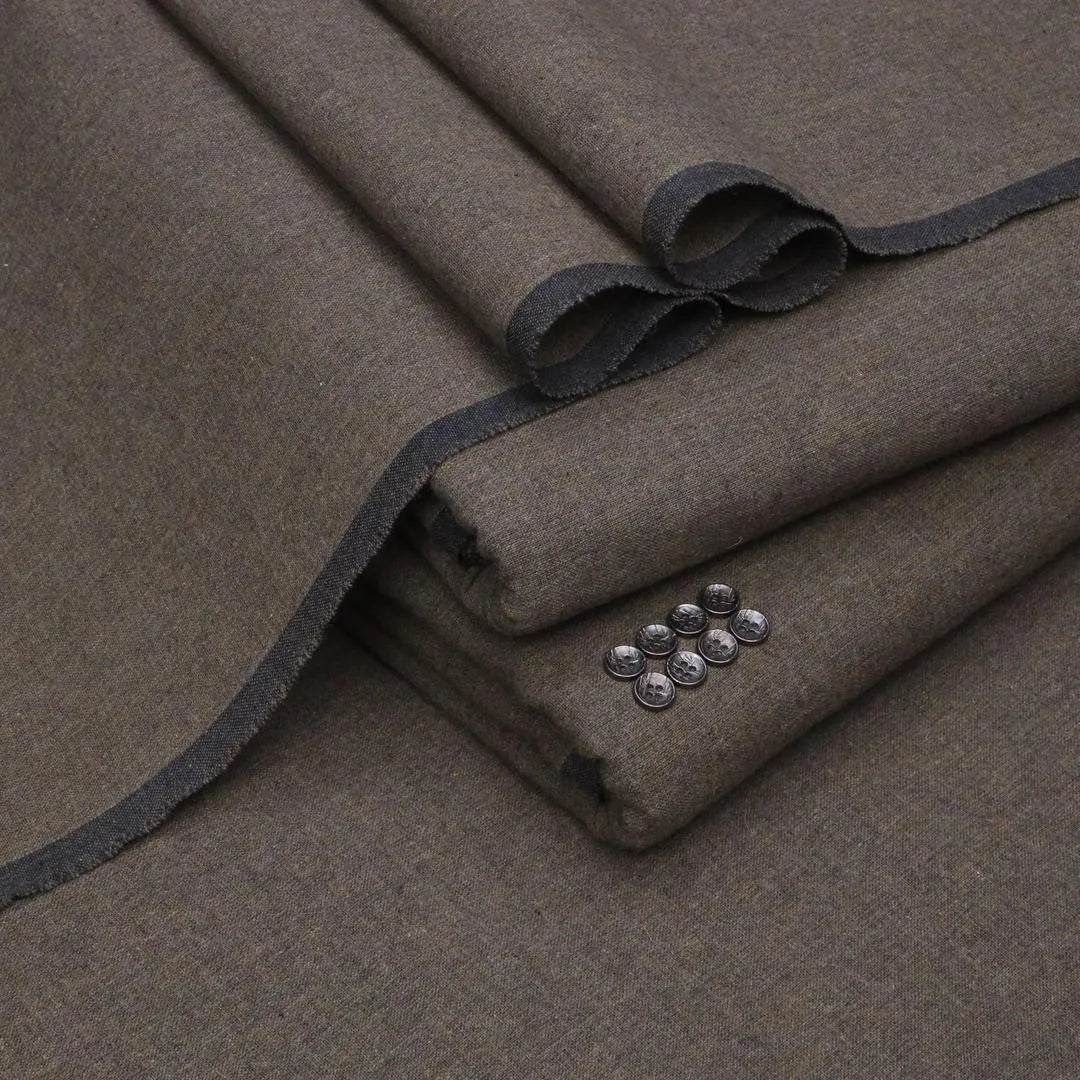 Men’s Unstitched Khaddar Plain Suit