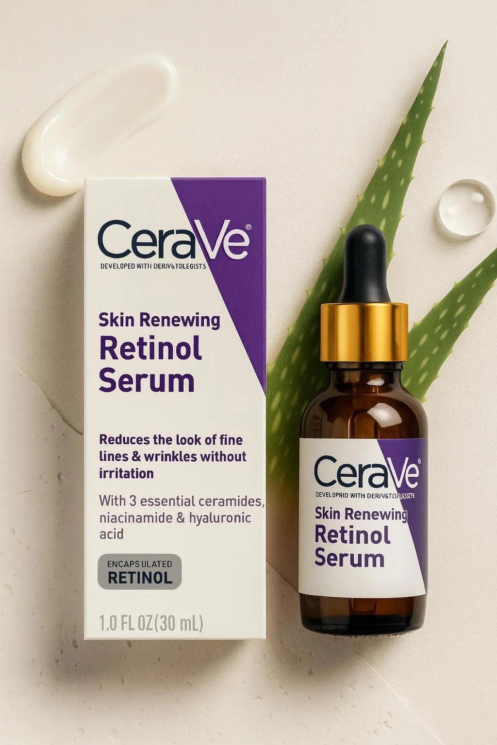 Anti-Aging Retinol Serum Cerave / High Pigmented
