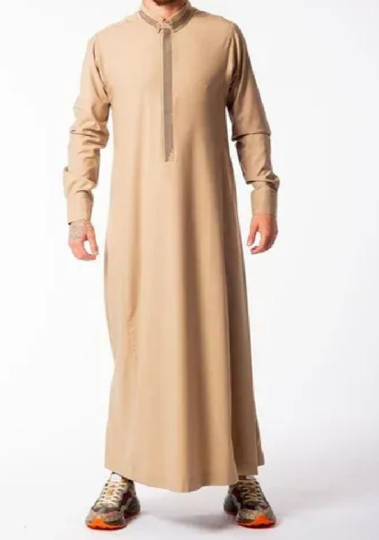 Premium Arabic Jubba for Men | Elegant Islamic Wear for Hajj, Umrah, Daily Prayers & Formal Occasions