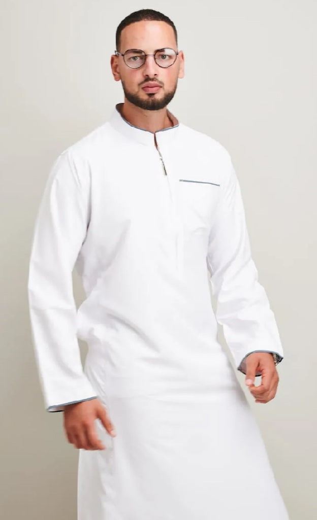 Premium Arabic Jubba for Men | Elegant Islamic Wear for Hajj, Umrah, Daily Prayers & Formal Occasions